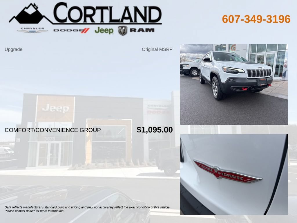 Used 2022 Jeep Cherokee Trailhawk w/ Comfort/Convenience Group AWD/4WD image 5