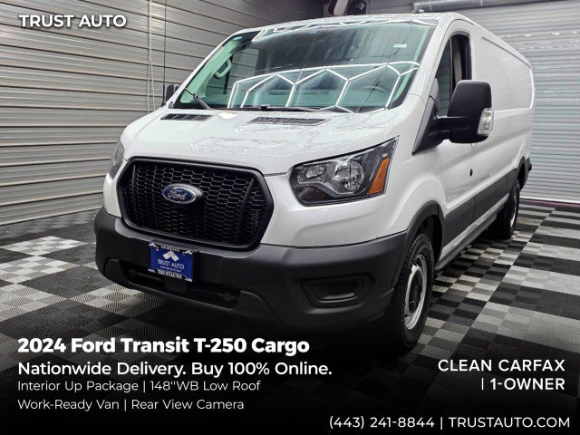 Used 2024 Ford Transit 250 Low Roof w/ Interior Upgrade Package