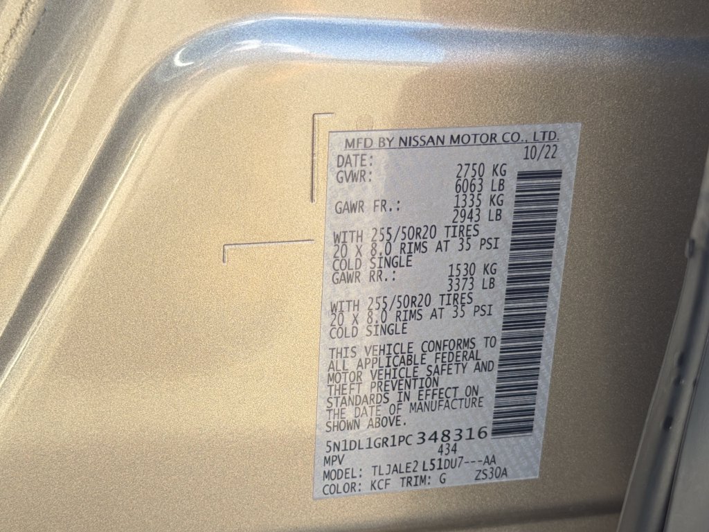 Used 2023 INFINITI QX60 Sensory w/ Cargo Package FWD image 33