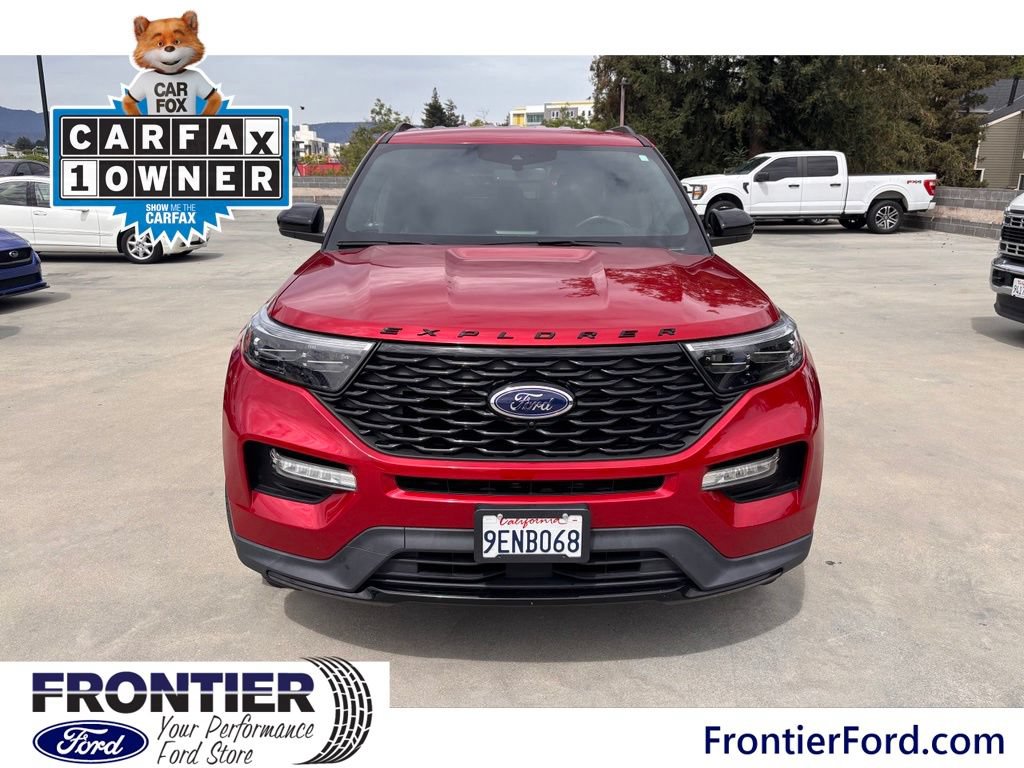 Used 2022 Ford Explorer ST-Line w/ Class IV Trailer Tow Package RWD image 8