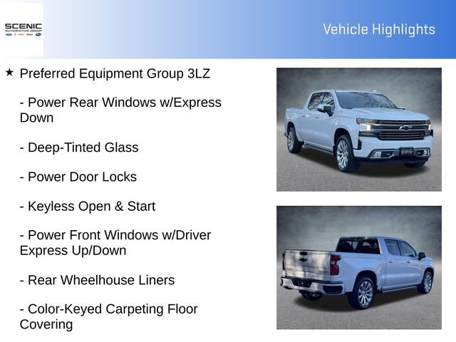 Used 2022 Chevrolet Silverado 1500 High Country w/ Technology Package image 10