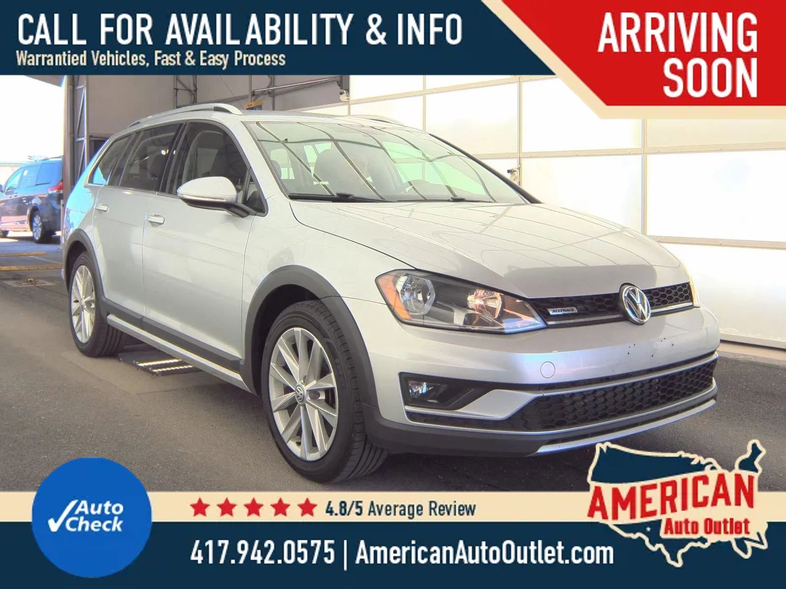 Used 2017 Volkswagen Golf Alltrack S AWD/4WD image 1