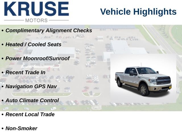 Used 2013 Ford F150 King Ranch w/ King Ranch Luxury Pkg AWD/4WD image 18
