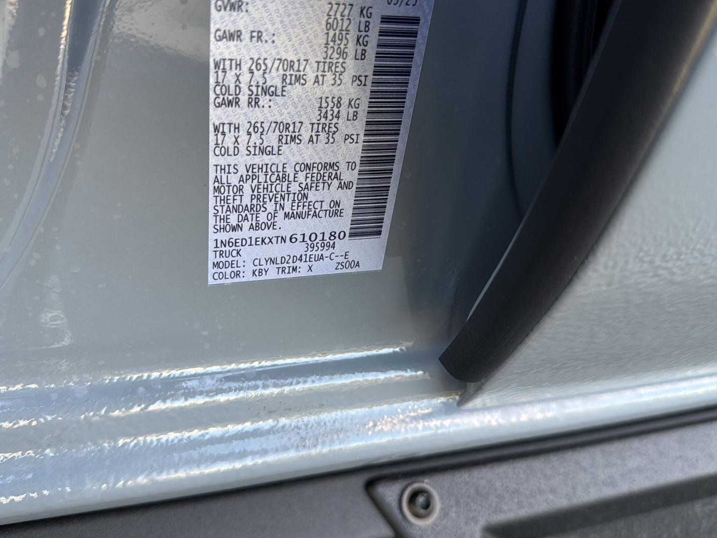 New 2026 Nissan Frontier PRO-4X w/ Pro-4x Convenience Package image 32