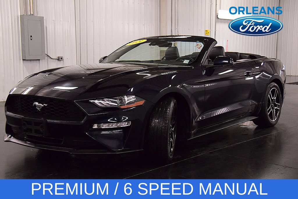 Used 2021 Ford Mustang Premium w/ Equipment Group 201A RWD image 3