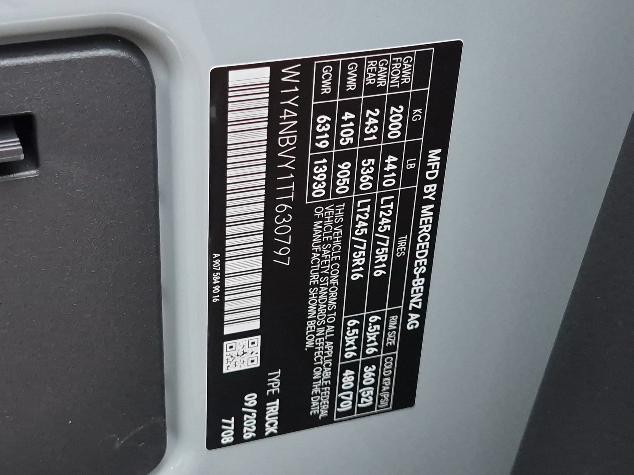 New 2026 Mercedes-Benz Sprinter 2500 image 34