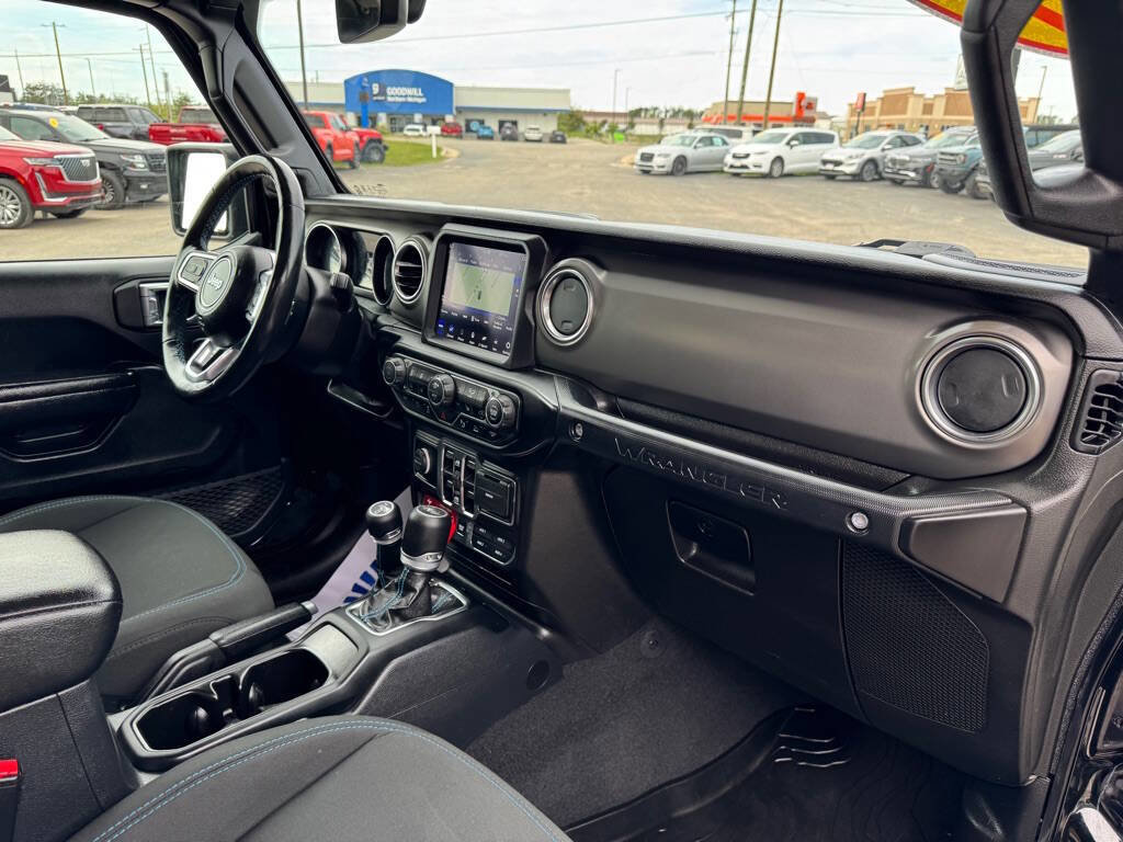 Used 2021 Jeep Wrangler Unlimited Rubicon 4xe w/ Steel Bumper Group image 62