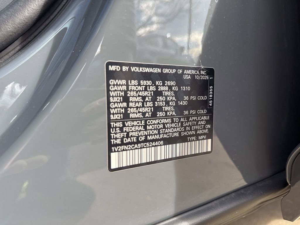 New 2026 Volkswagen Atlas SEL Premium R-Line image 30