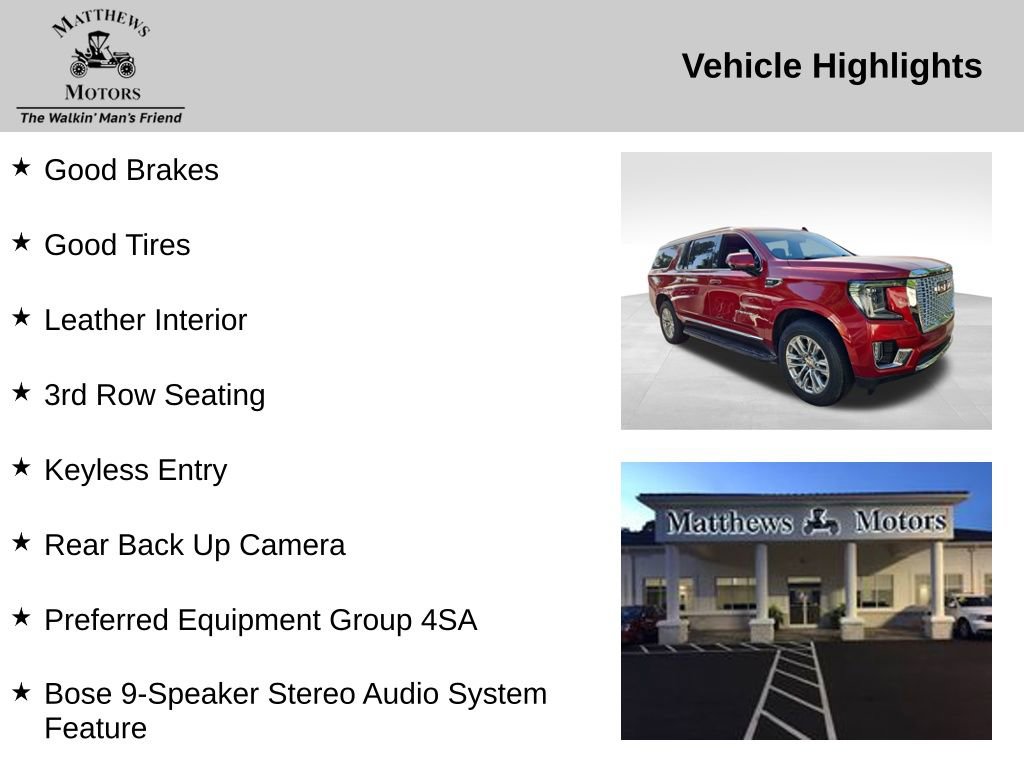 Used 2021 GMC Yukon XL SLT image 12