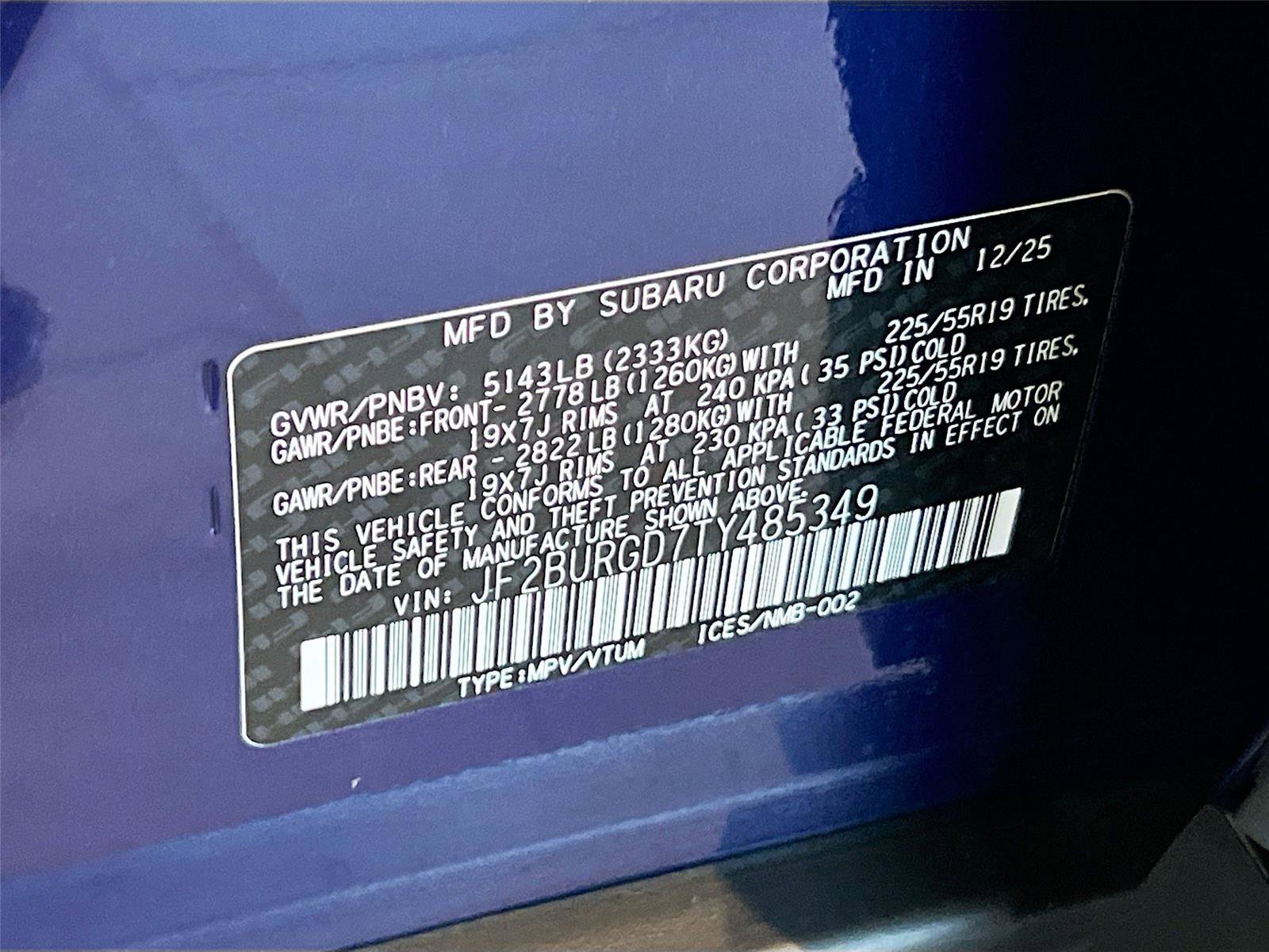 New 2026 Subaru Outback Limited XT image 24