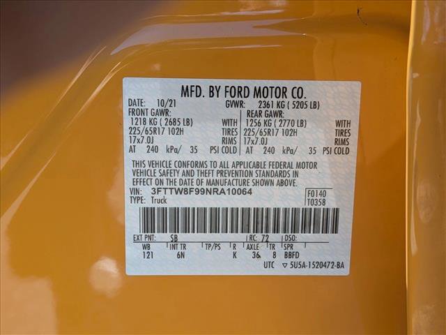 Used 2022 Ford Maverick Lariat w/ Equipment Group 500A Standard image 24