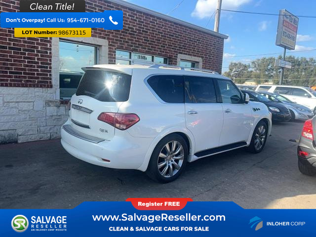 Used 2012 INFINITI QX56 2WD w/ Deluxe Touring Pkg image 5