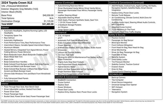 Used 2024 Toyota Crown XLE image 7