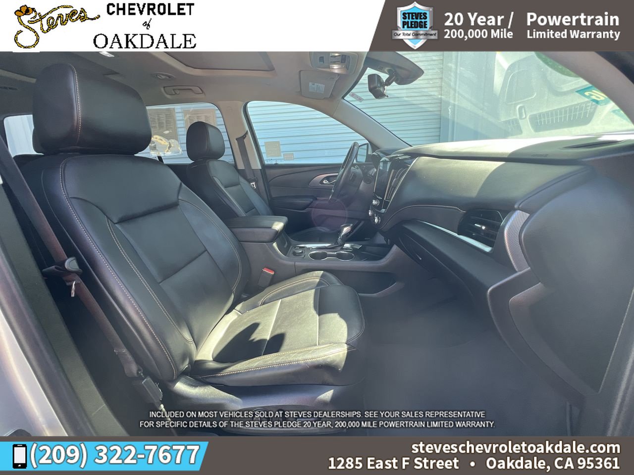 Certified 2021 Chevrolet Traverse Premier w/ LPO, Cargo Package AWD/4WD image 33