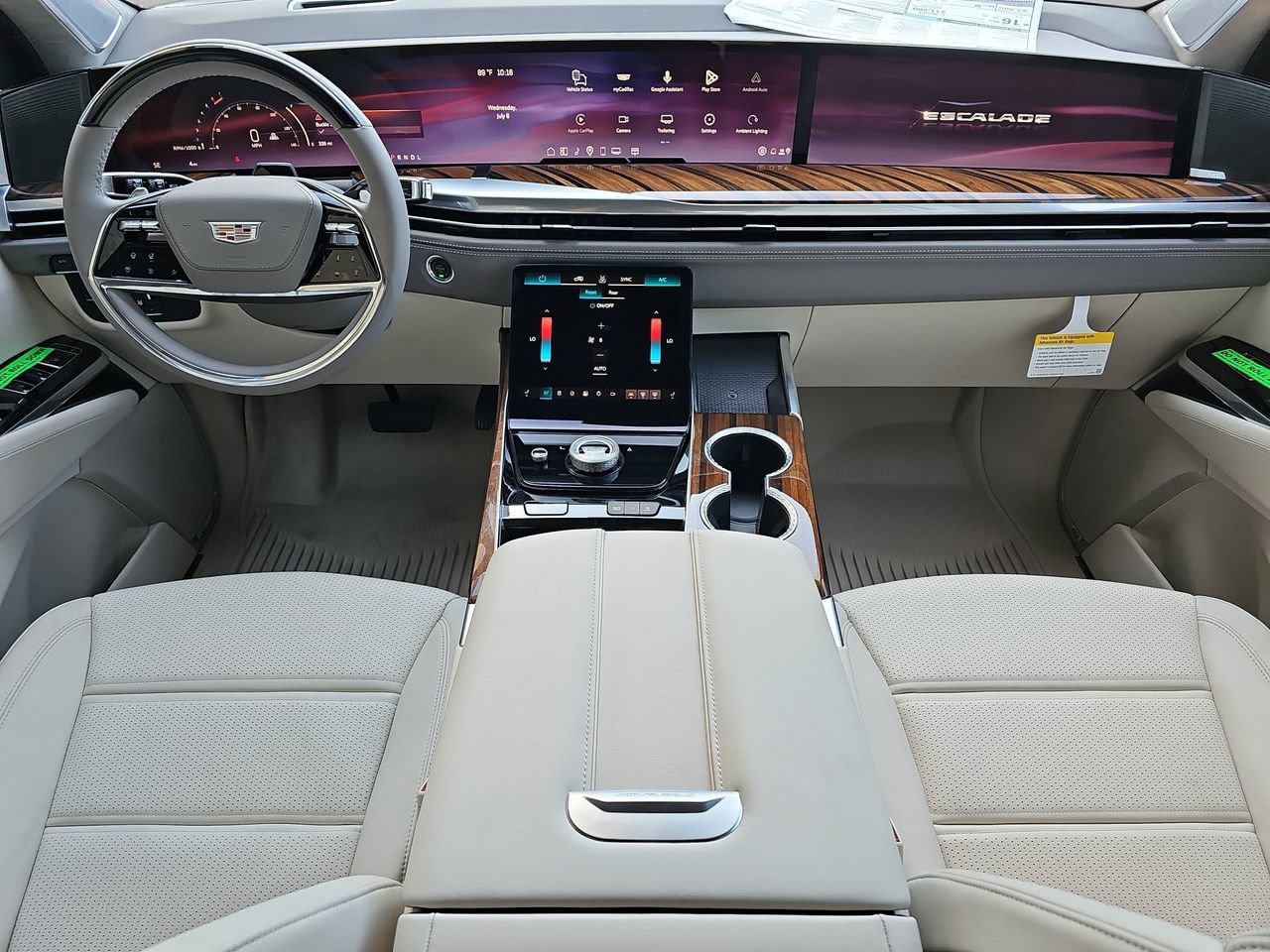 New 2026 Cadillac Escalade Platinum Sport w/ LPO, ONYX Package AWD/4WD image 9