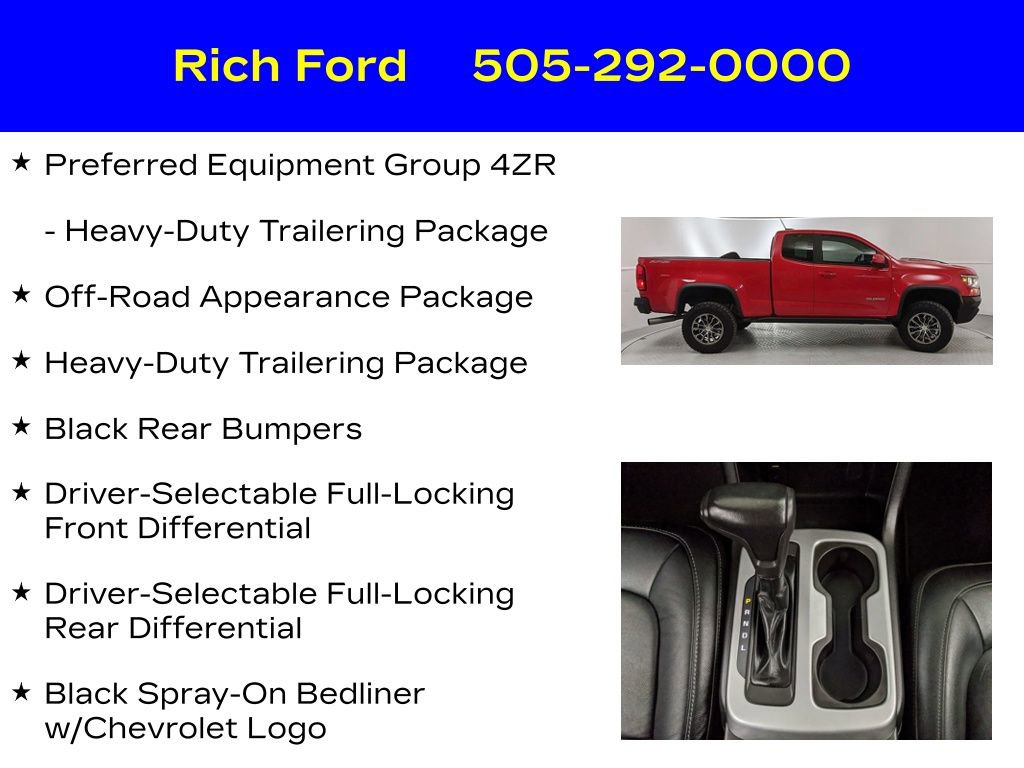 Used 2018 Chevrolet Colorado ZR2 AWD/4WD image 22