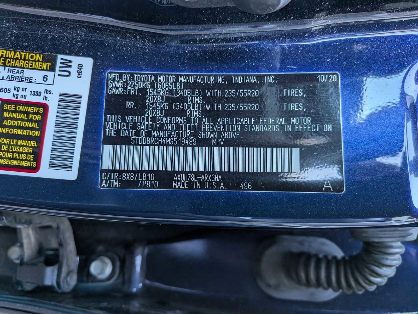 Used 2021 Toyota Highlander Limited image 39