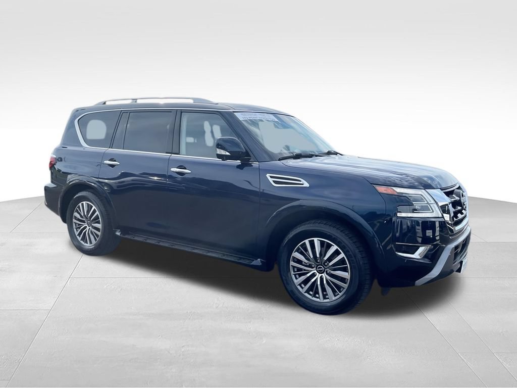 Used 2024 Nissan Armada SL w/ Captain's Chairs Package AWD/4WD image 2