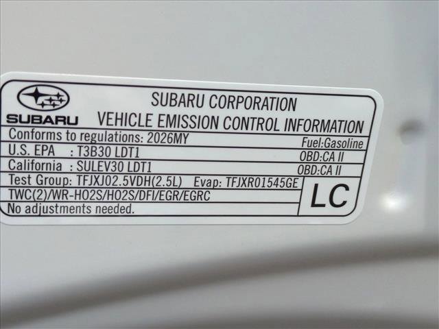 New 2026 Subaru Crosstrek 2.0i Premium image 20