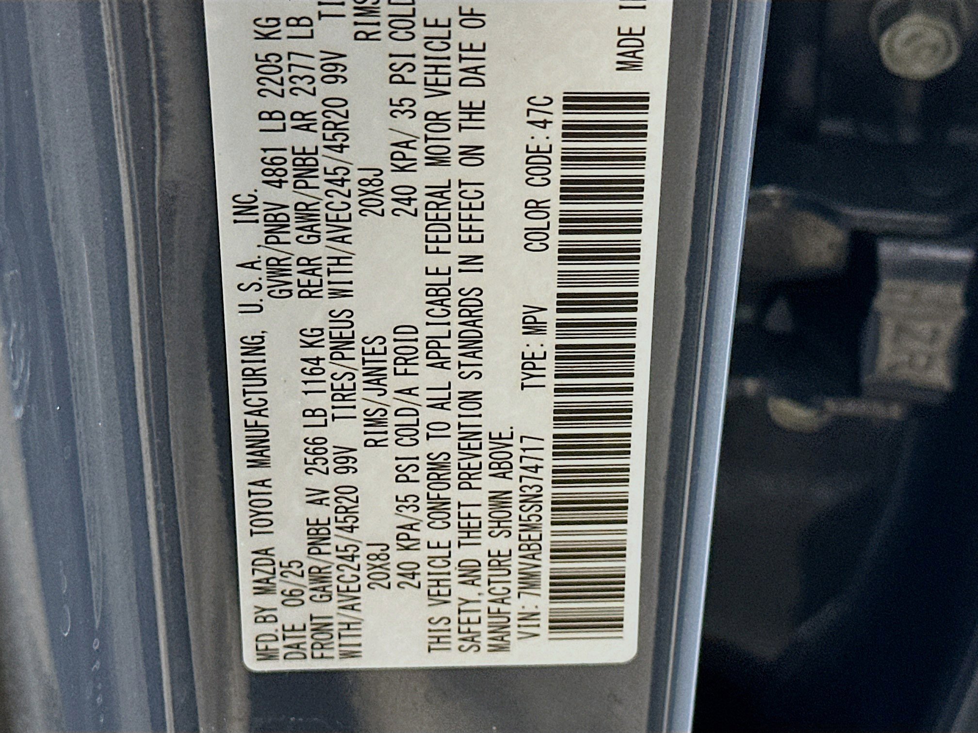 Used 2025 MAZDA CX-50 AWD 2.5 S w/ Premium Plus Pkg image 12