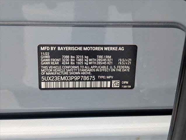 Used 2023 BMW X7 xDrive40i w/ M Sport Package image 25