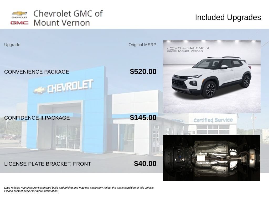 Used 2023 Chevrolet TrailBlazer ACTIV w/ Convenience Package AWD/4WD image 6