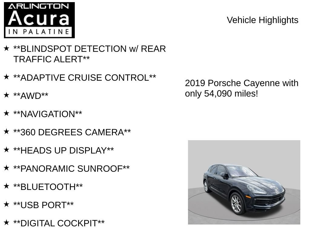 Used 2019 Porsche Cayenne AWD/4WD image 7