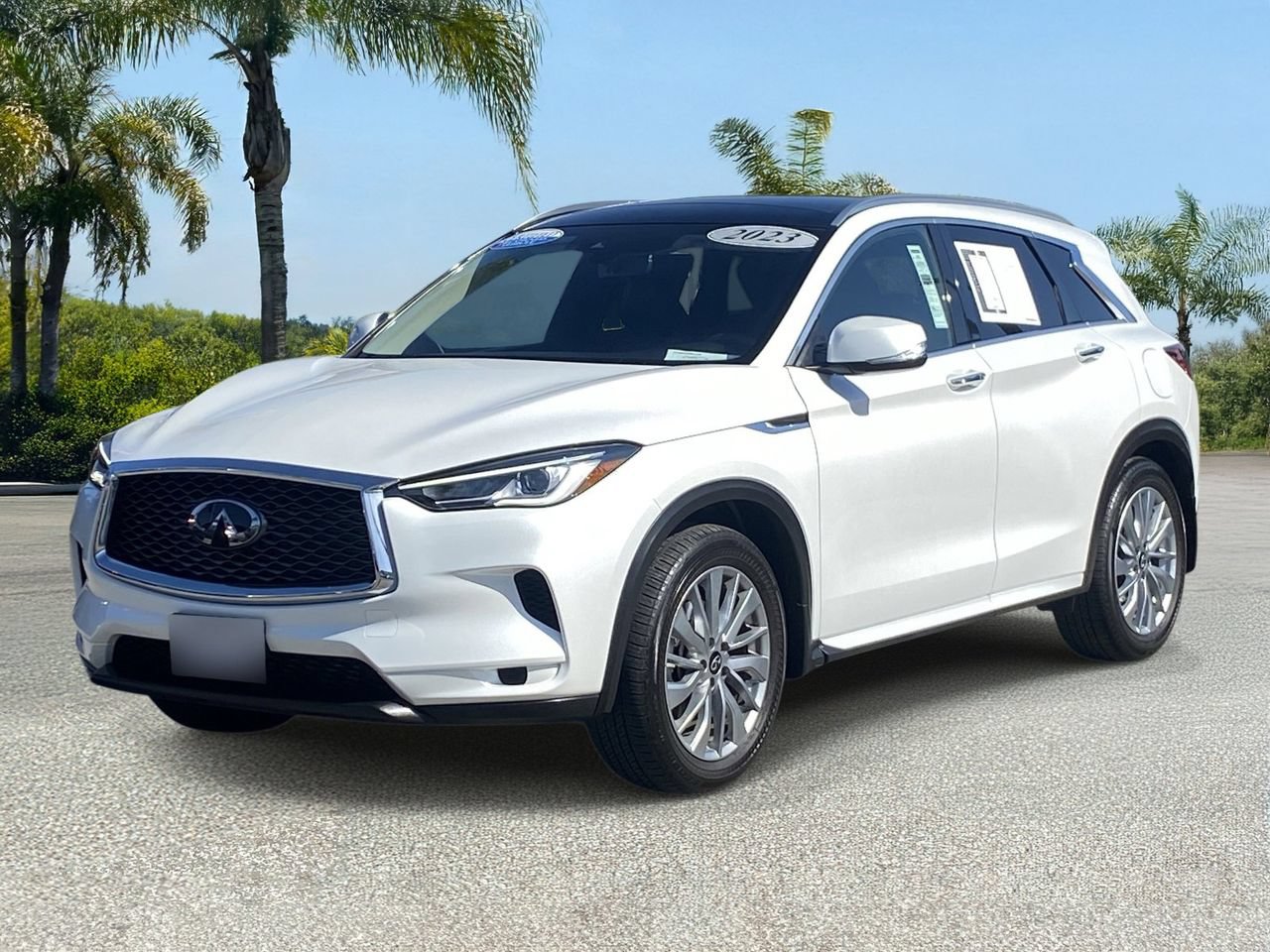 Certified 2023 INFINITI QX50 Luxe FWD image 1