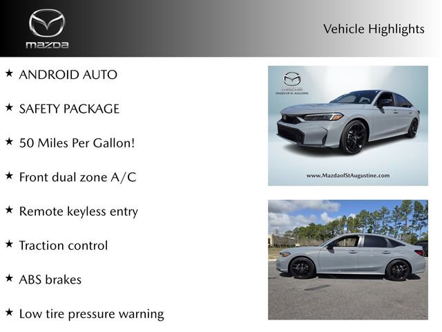 Used 2025 Honda Civic Sport image 4