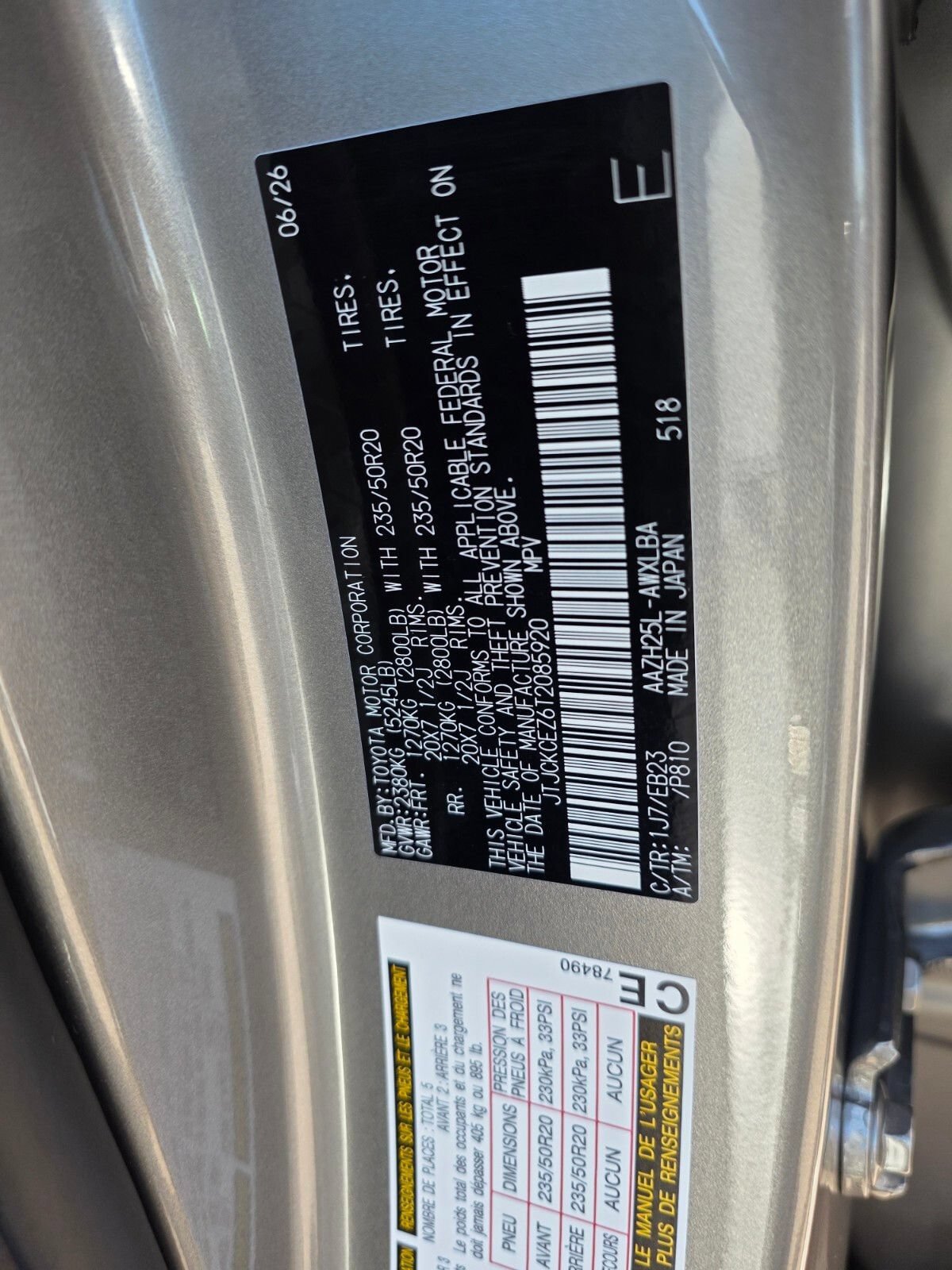 New 2026 Lexus NX 350h F Sport AWD/4WD image 26