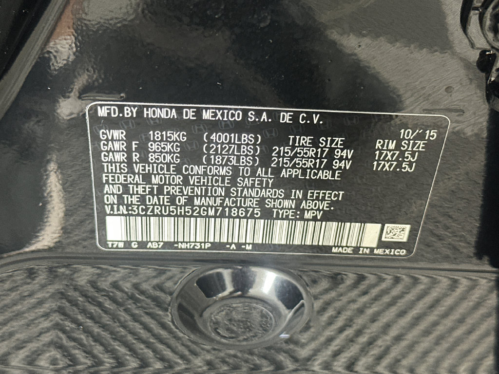 Used 2016 Honda HR-V EX image 32