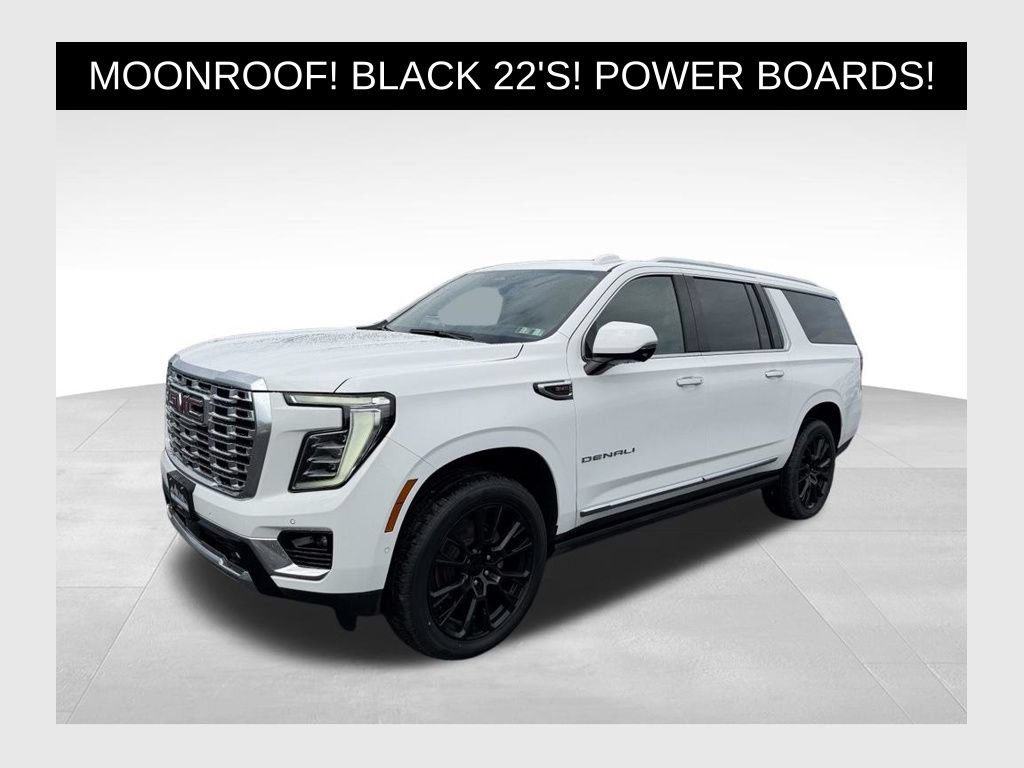 Used 2025 GMC Yukon XL Denali w/ Sun & Power Step Package AWD/4WD video 1