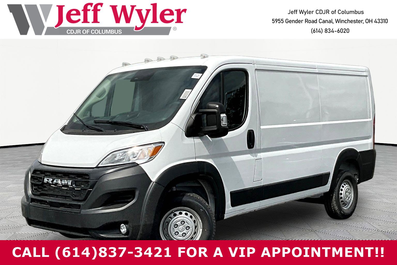 New 2026 RAM ProMaster 1500 w/ Convenience Group