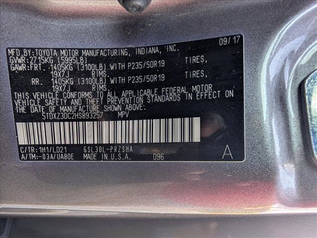 Used 2017 Toyota Sienna SE Premium image 26