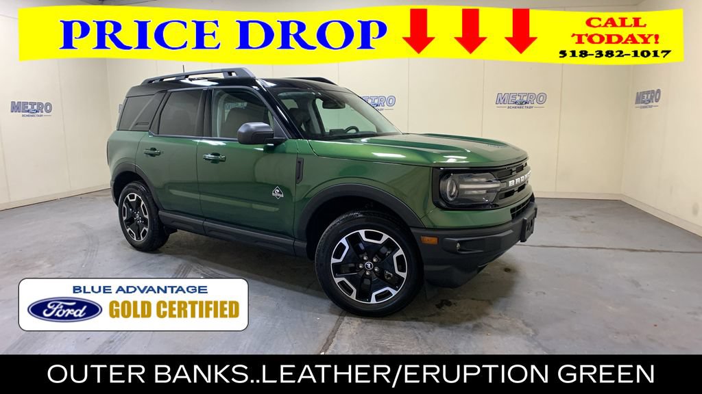 Certified 2023 Ford Bronco Sport Outer Banks AWD/4WD image 1