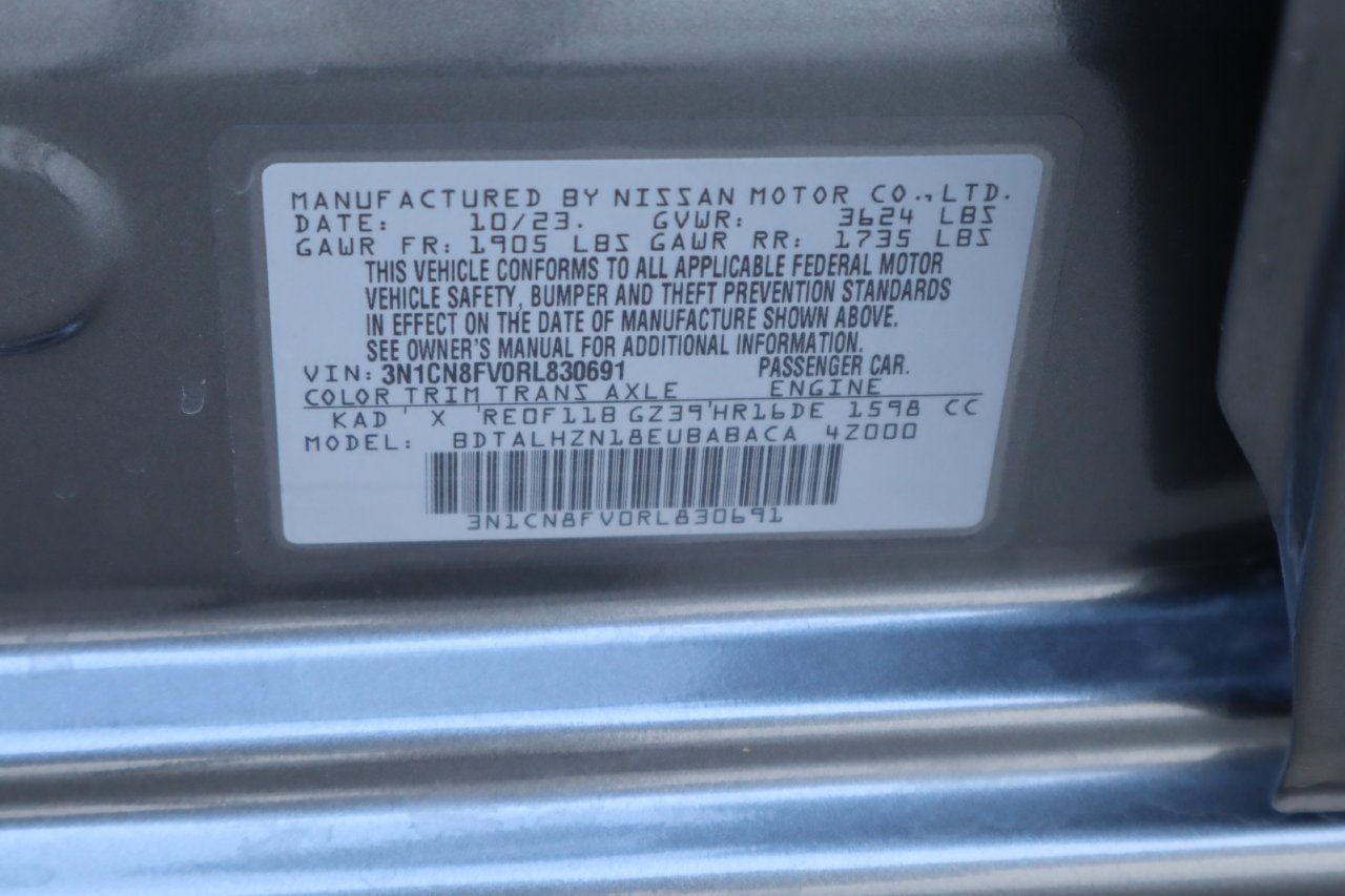 Used 2024 Nissan Versa SR w/ Trunk Package FWD image 28