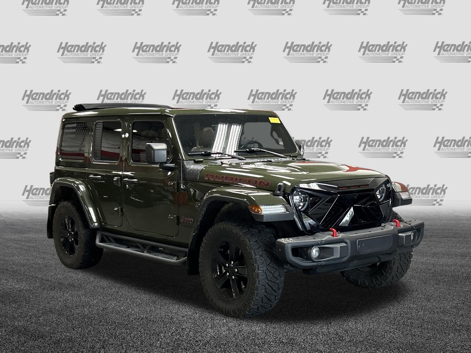 Used 2021 Jeep Wrangler Unlimited Rubicon AWD/4WD image 2