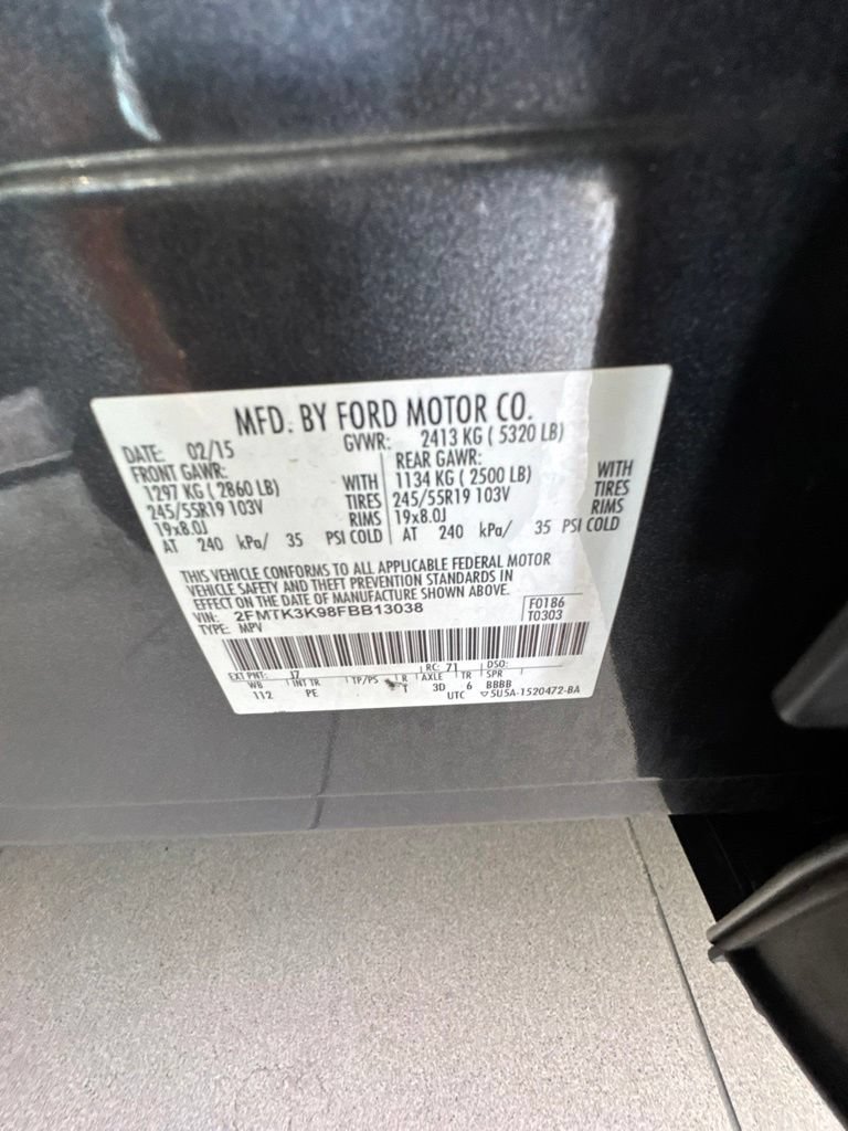 Used 2015 Ford Edge Titanium w/ Equipment Group 301A FWD image 20