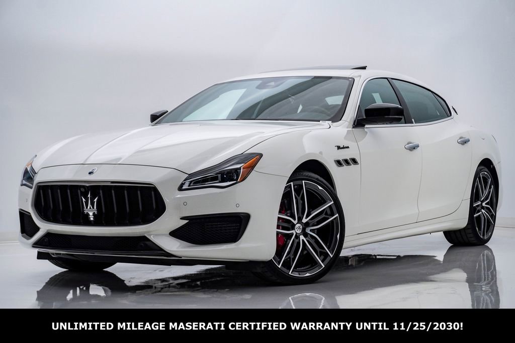 Certified 2024 Maserati Quattroporte Modena Ultima Q4 image 1
