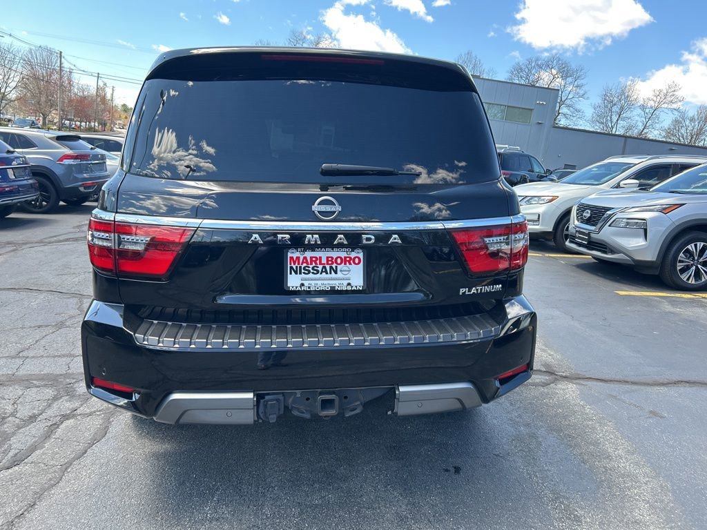 Certified 2021 Nissan Armada Platinum w/ Captain's Chairs Package AWD/4WD image 6