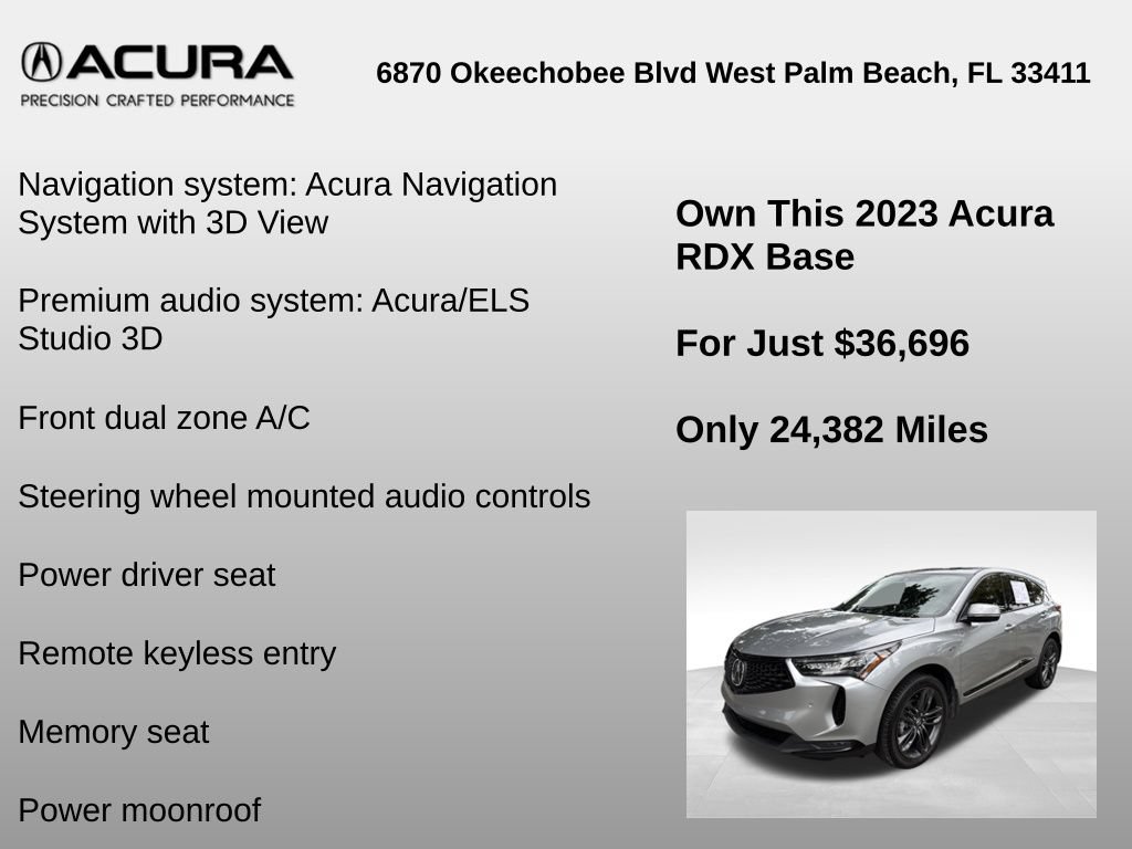 Used 2023 Acura RDX A-Spec AWD/4WD image 6