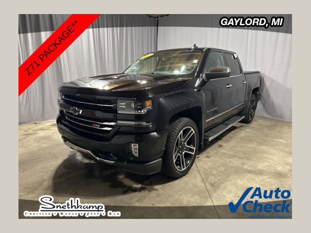 Used 2017 Chevrolet Silverado 1500 LTZ Z71 w/ LPO, Black Pack