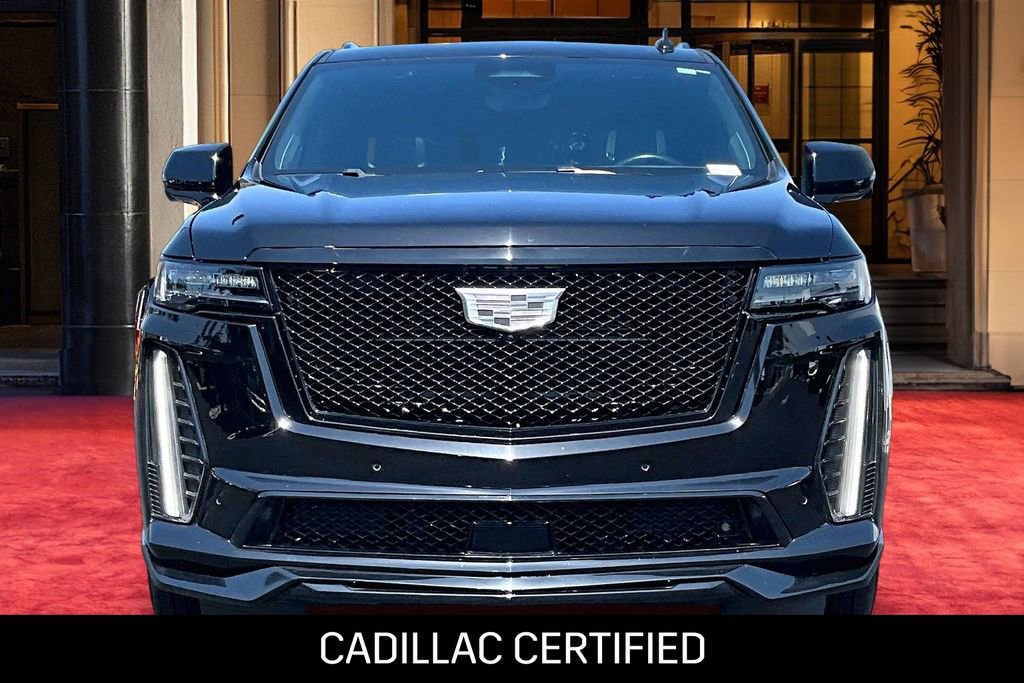 Certified 2023 Cadillac Escalade V w/ LPO, ONYX Package AWD/4WD image 3