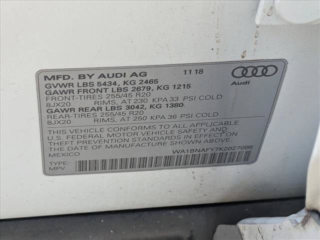 Used 2019 Audi Q5 2.0T Premium Plus w/ Premium Plus Package AWD/4WD image 16