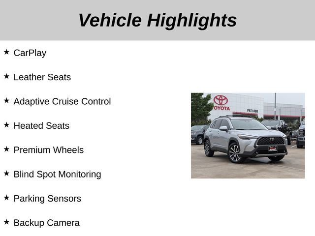 Used 2024 Toyota Corolla Cross XLE w/ Convenience Package FWD image 5