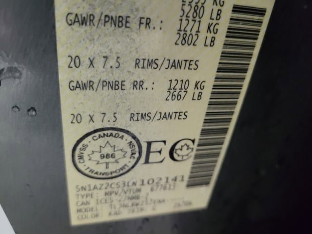 Used 2020 Nissan Murano SL image 48