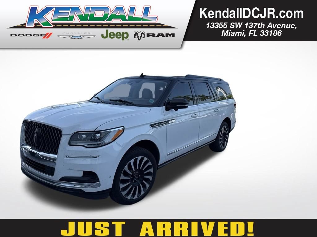 Used 2022 Lincoln Navigator L Black Label AWD/4WD video 1