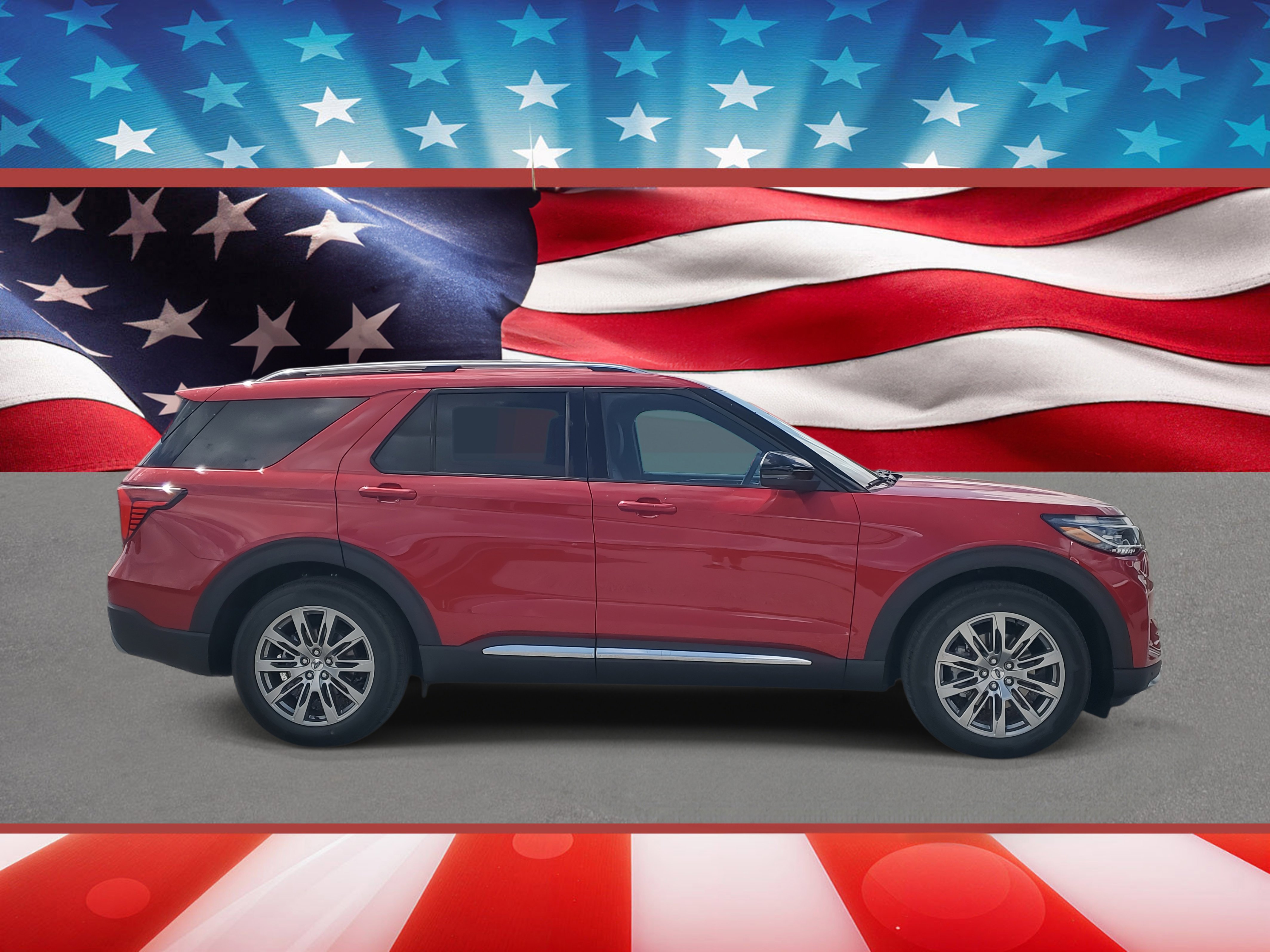 New 2025 Ford Explorer Platinum