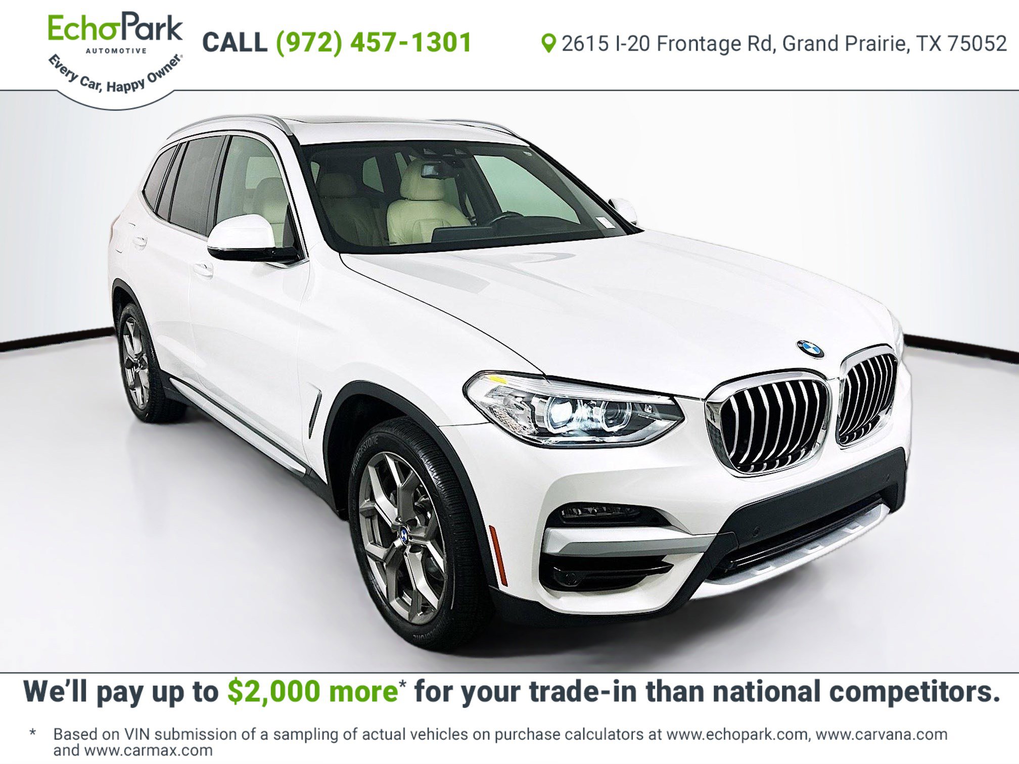 Used 2021 BMW X3 xDrive30i w/ Premium Package