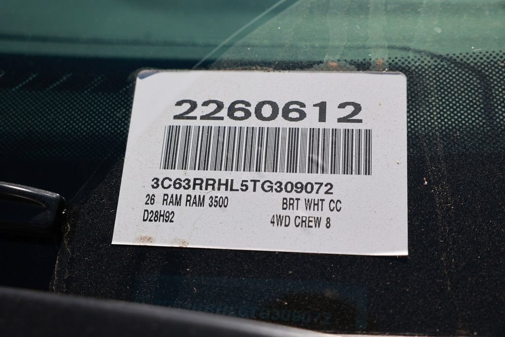 New 2026 RAM 3500 Big Horn AWD/4WD image 37
